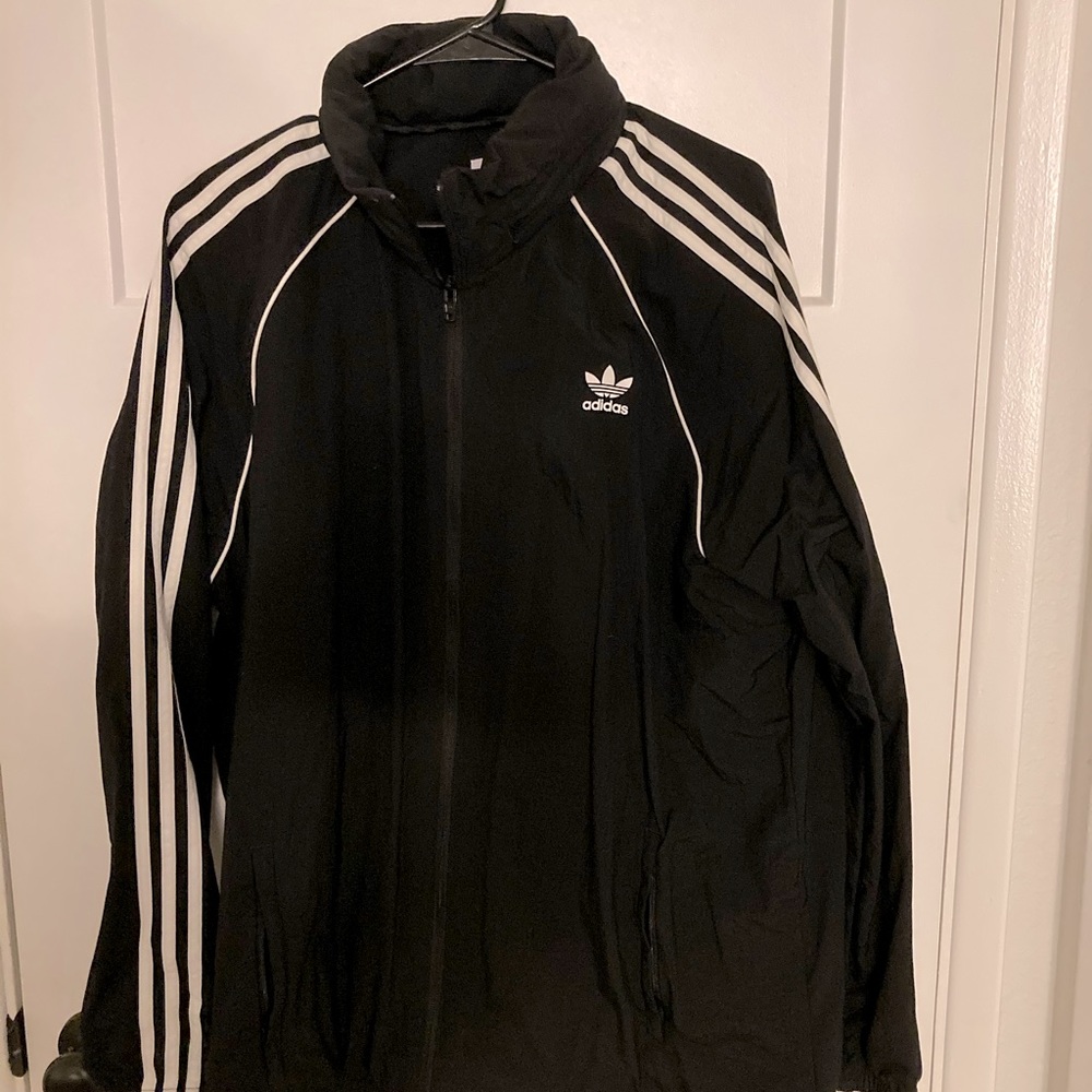 Adidas Trefoil skateboard windbreaker